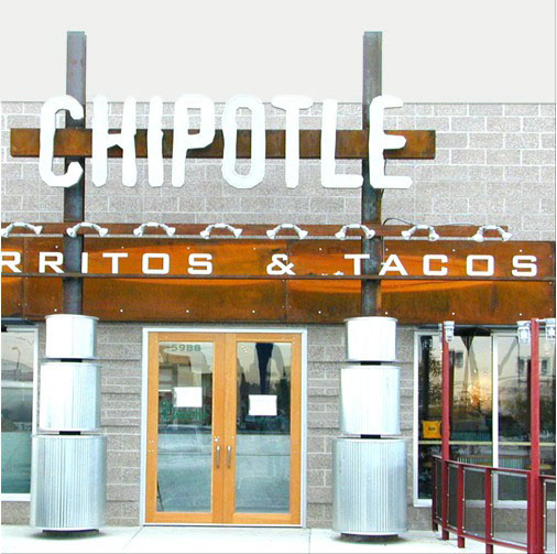 Chipotle, entry element, Commerce City, CO